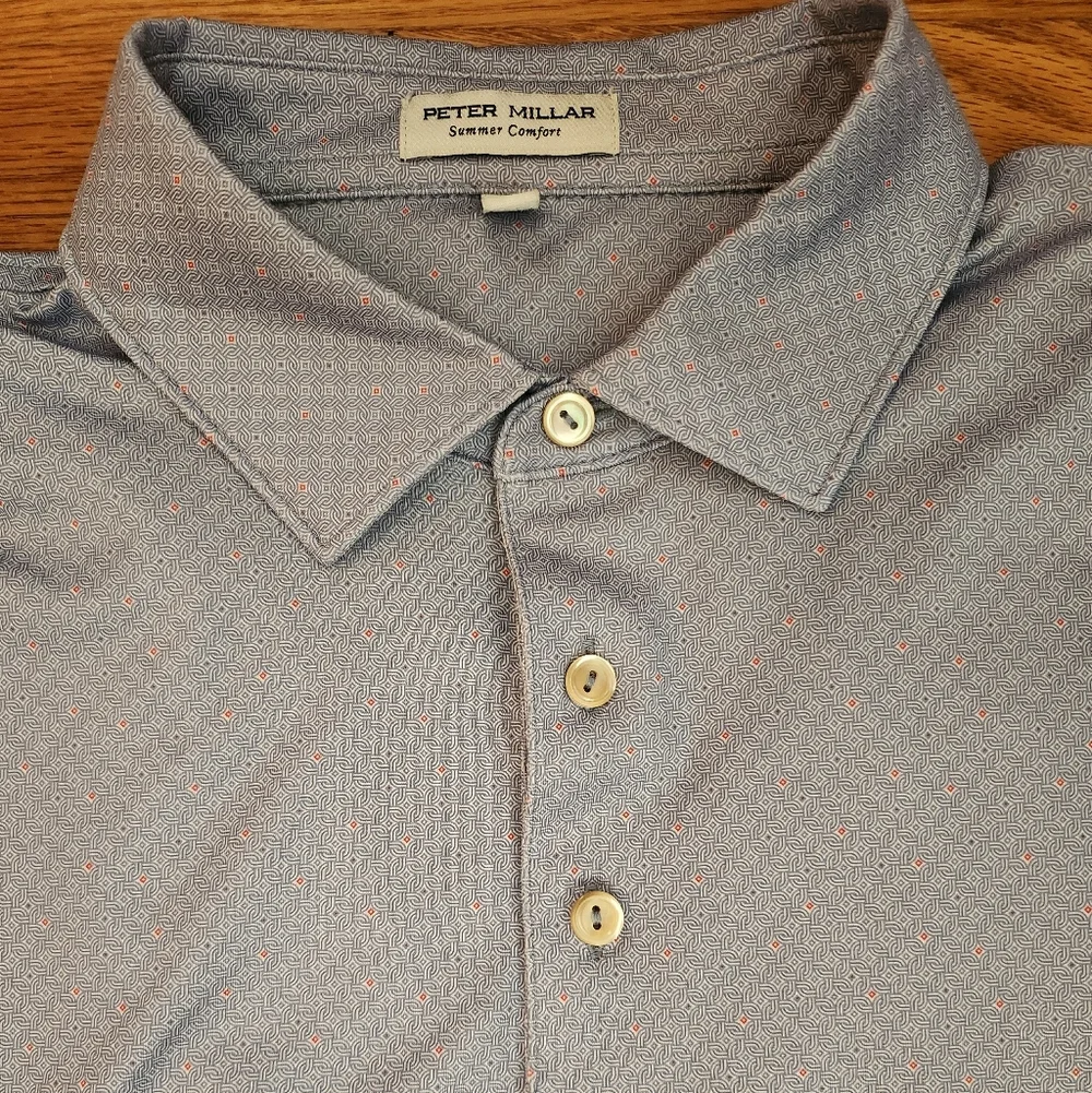 PeterMillar Soriano Perfomance Jersey Polo Infinity Summer Comfort Size M - Picture 6 of 13